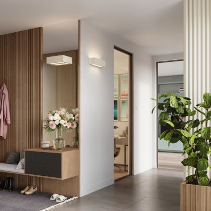 Nástenné svietidlo RIGATA 1xE27/15W/230V keramika/krémová