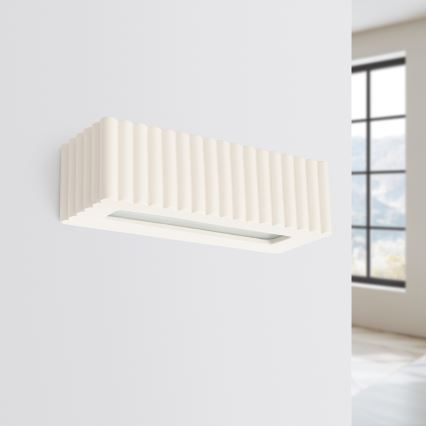 Nástenné svietidlo RIGATA 1xE27/15W/230V keramika/krémová