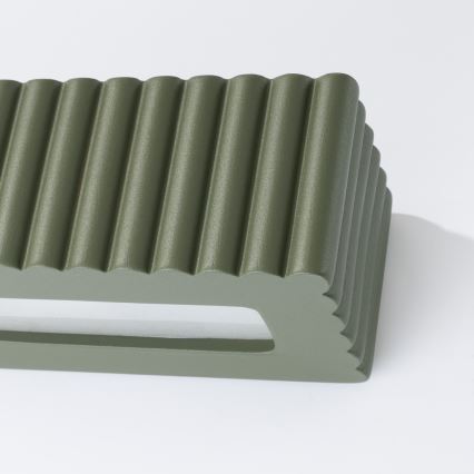 Nástenné svietidlo RIGATA 1xE27/15W/230V keramika/zelená