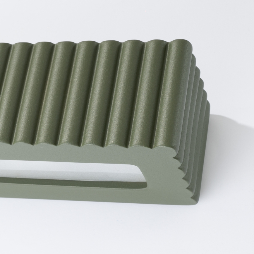 Nástenné svietidlo RIGATA 1xE27/15W/230V keramika/zelená