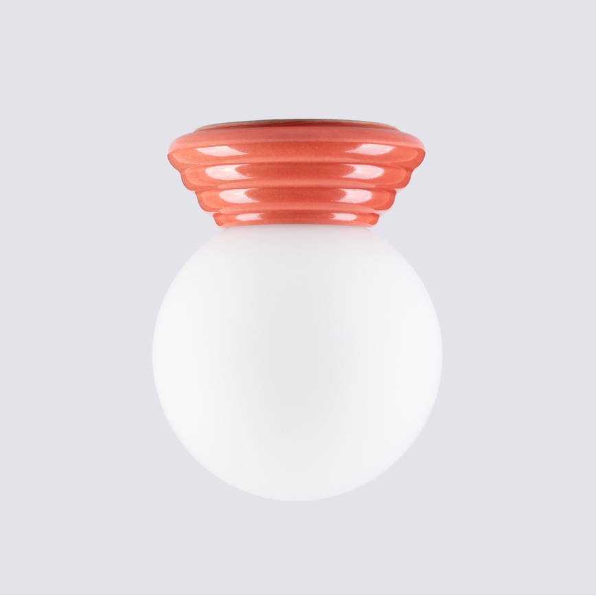 Kúpeľňové nástenné svietidlo ZORI 1xG9/8W/230V IP44 ružové