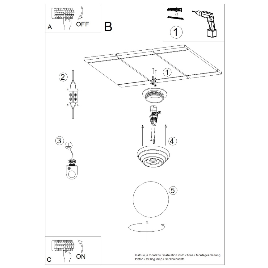 Kúpeľňové stropné svietidlo ZORI 1xG9/8W/230V priemer 12 cm IP44 oranžové