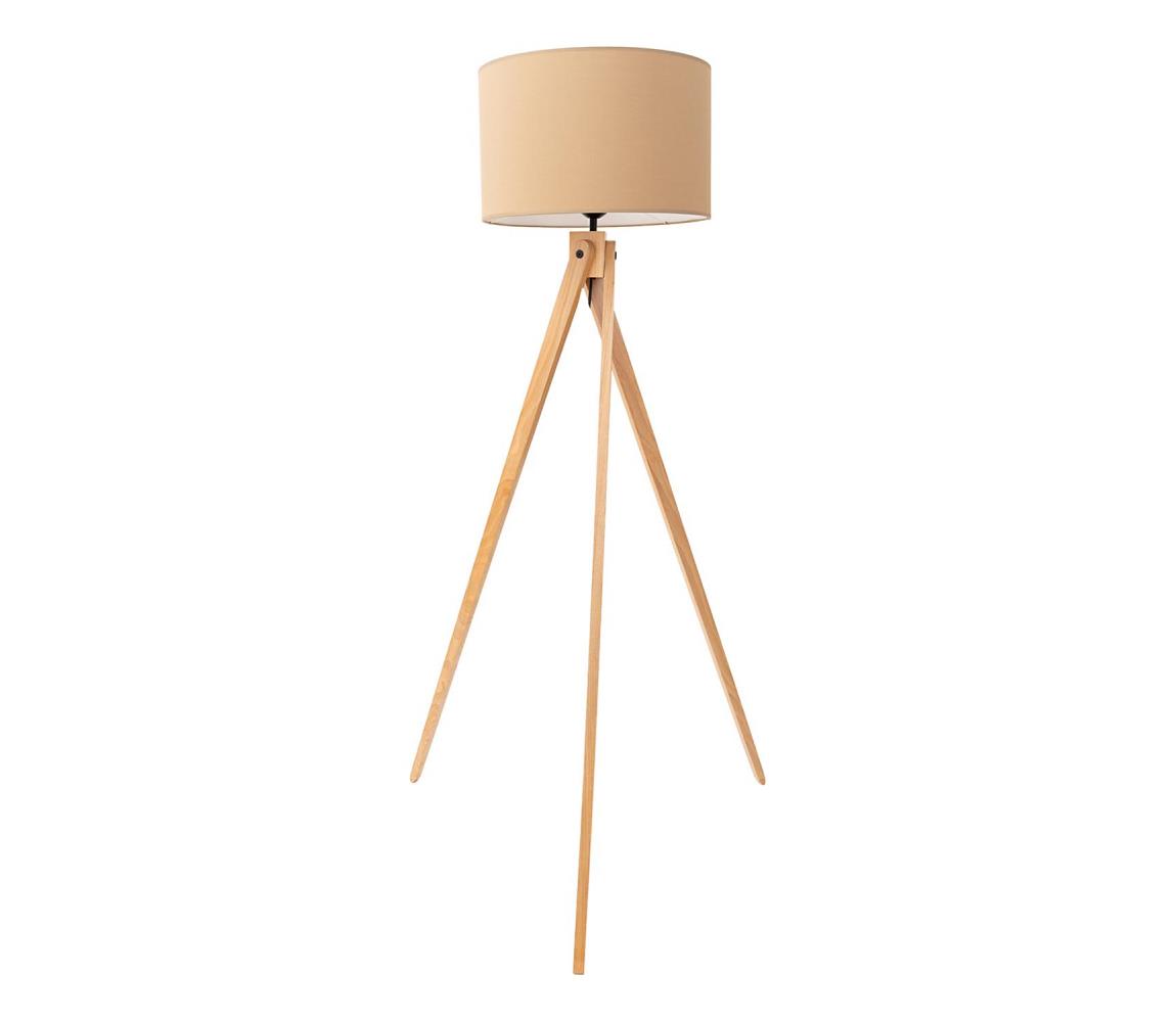 SL.1905 - Stojacia lampa NATT 1xE27/15W/230V béžovo-hnedá SL.1905