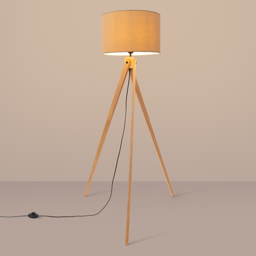 Stojacia lampa NATT 1xE27/15W/230V taupe