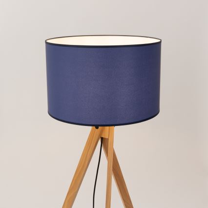 Stojacia lampa NATT 1xE27/15W/230V modrá
