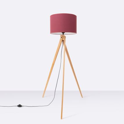Stojacia lampa NATT 1xE27/15W/230V červená
