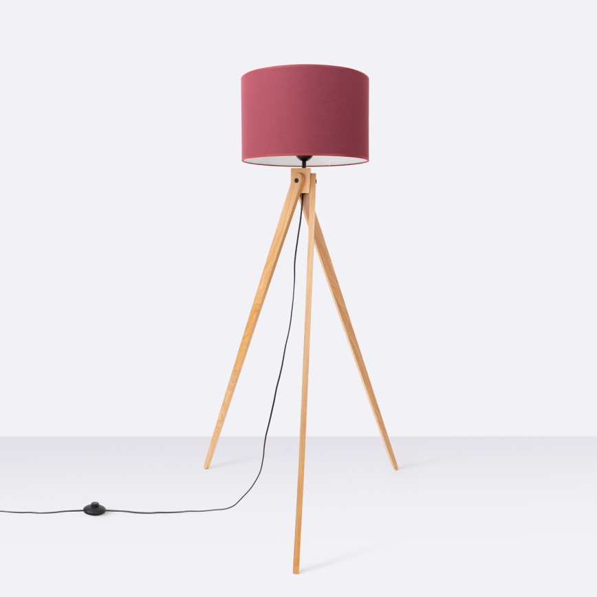 Stojacia lampa NATT 1xE27/15W/230V červená