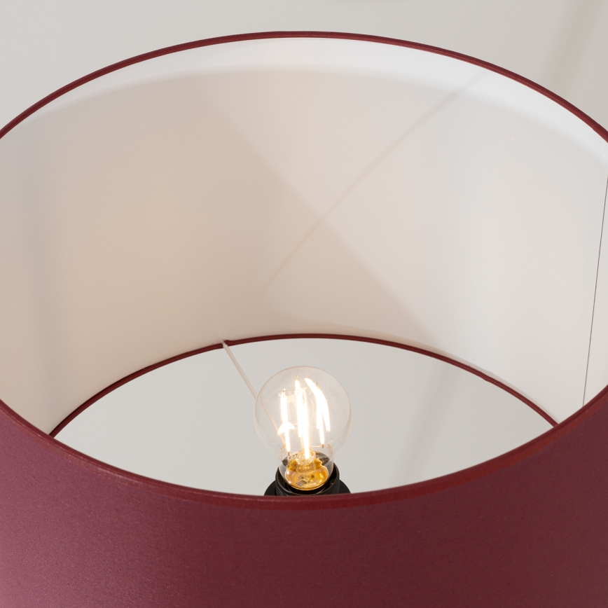 Stojacia lampa NATT 1xE27/15W/230V červená