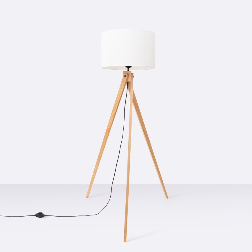 Stojacia lampa NATT 1xE27/15W/230V biela