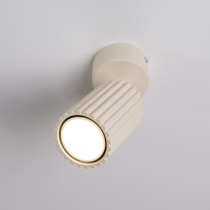 Bodové svietidlo KARBON 1xGU10/10W/230V krémové