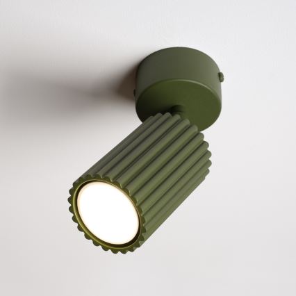 Bodové svietidlo KARBON 1xGU10/10W/230V zelené