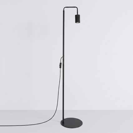 Stojacia lampa KARBON 1xGU10/10W/230V čierna