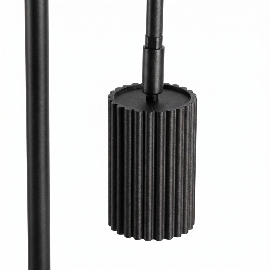 Stojacia lampa KARBON 1xGU10/10W/230V čierna