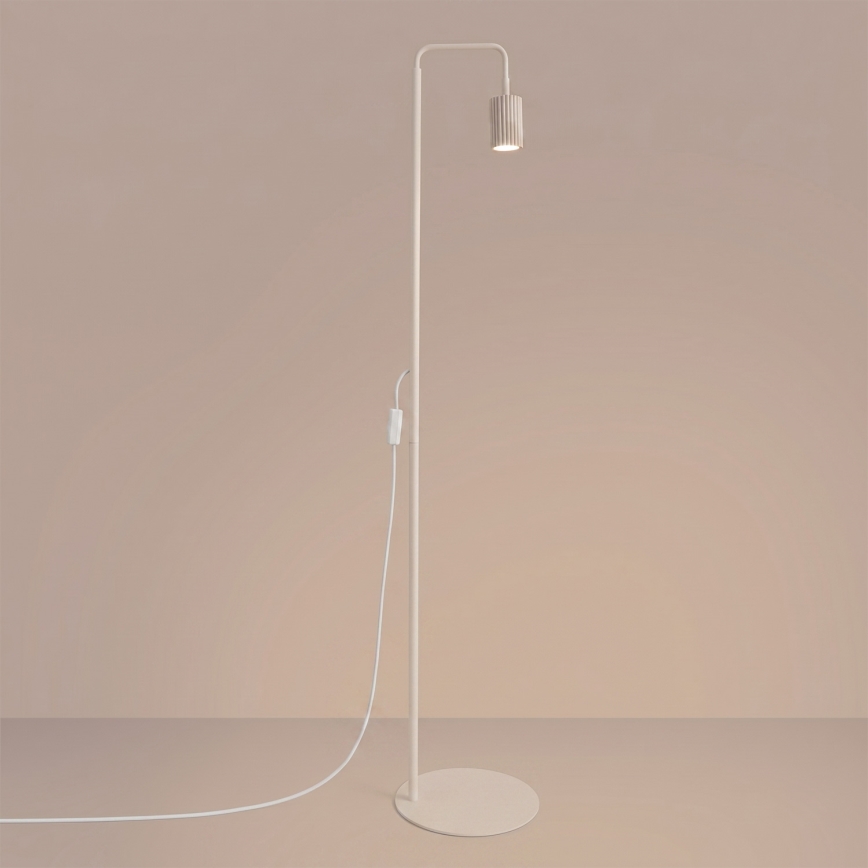Stojacia lampa KARBON 1xGU10/10W/230V krémová