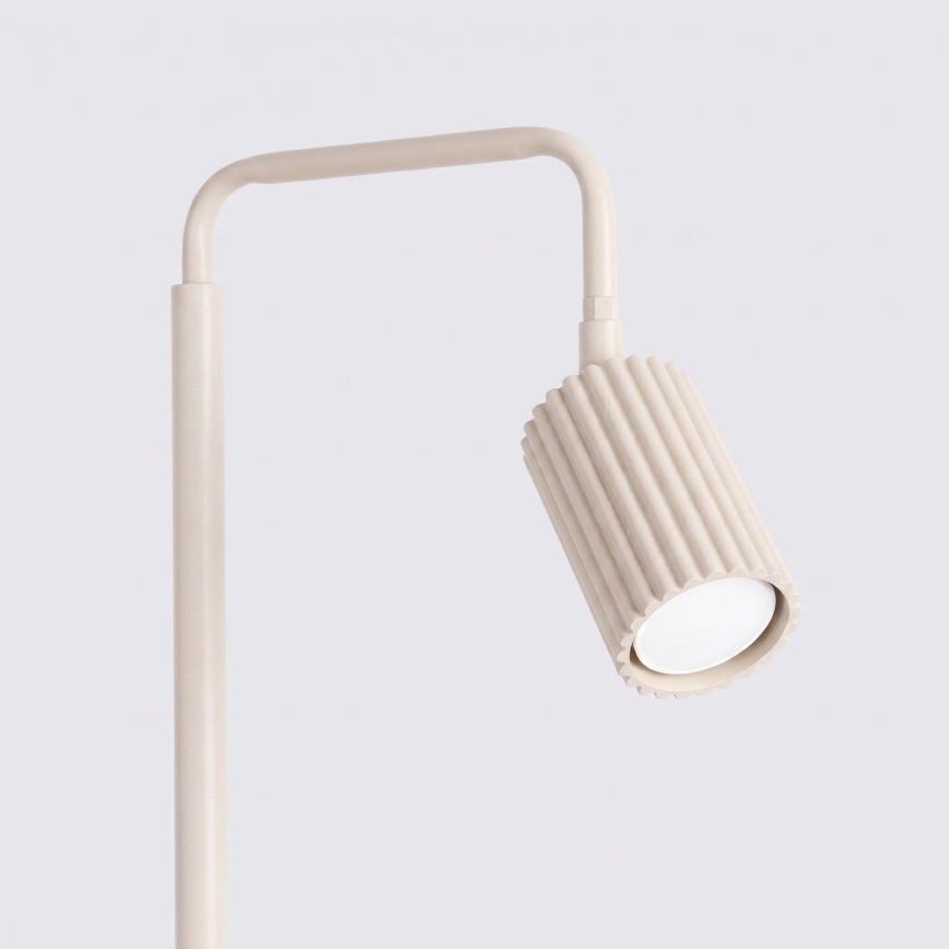 Stojacia lampa KARBON 1xGU10/10W/230V krémová