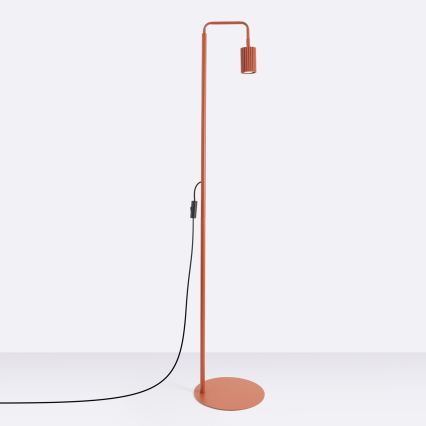 Stojacia lampa KARBON 1xGU10/10W/230V oranžová