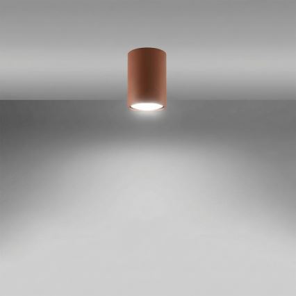 Bodové svietidlo LAGOS 1xGU10/10W/230V 10 cm hnedé