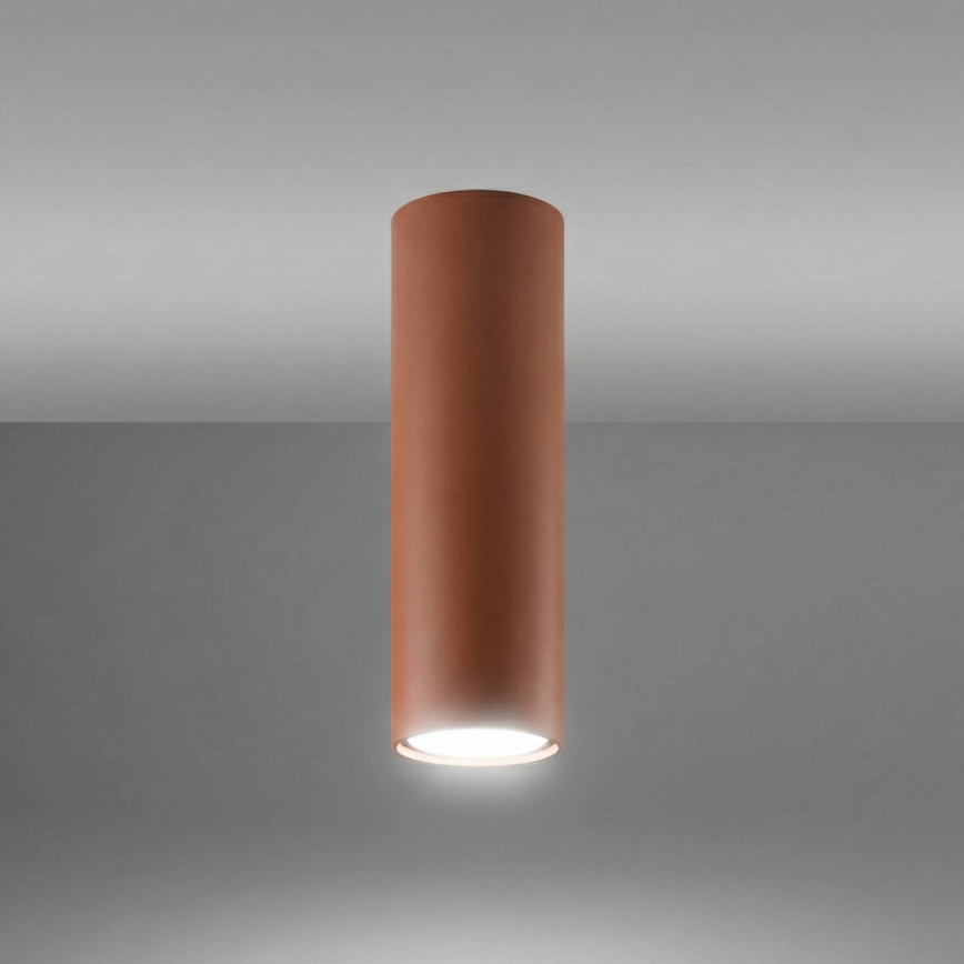Bodové svietidlo LAGOS 1xGU10/10W/230V 20 cm hnedé