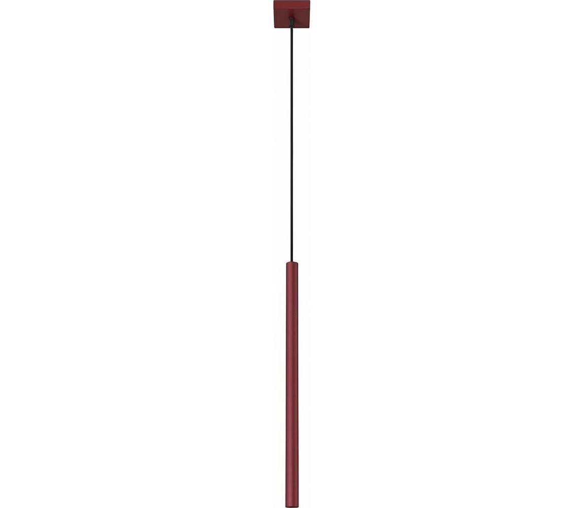 SL.2121 - Závesné svietidlo PASTELO 1xG9/8W/230V červené SL.2121