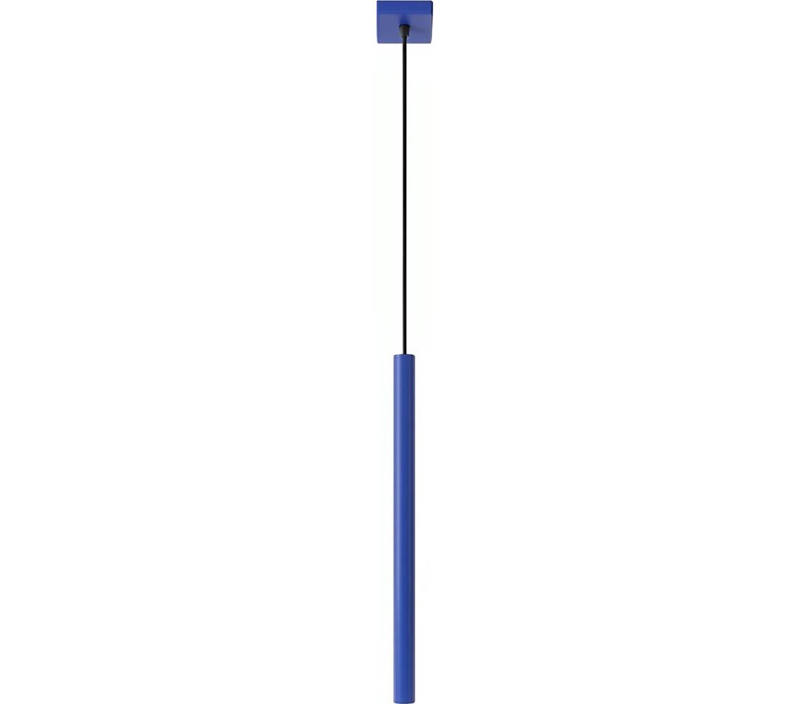 SL.2125 - Závesné svietidlo PASTELO na lanku 1xG9/8W/230V modrá SL.2125