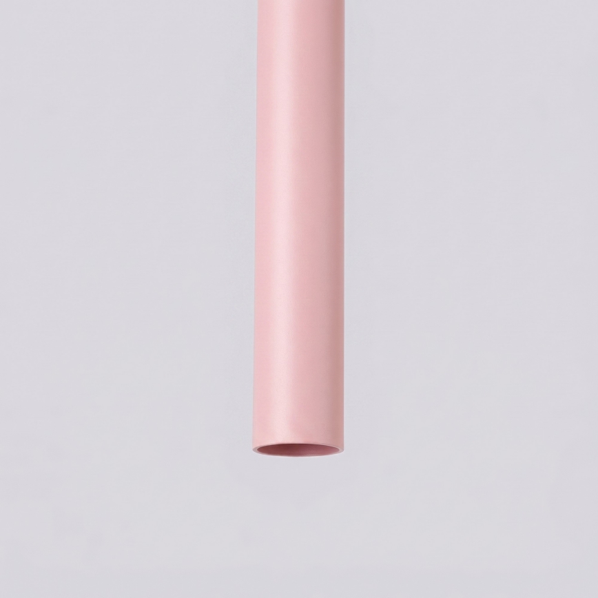 Luster na lanku PASTELO 1xG9/8W/230V ružový