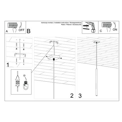 Závesné svietidlo na lanku PASTELO 1xG9/8W/230V zelené