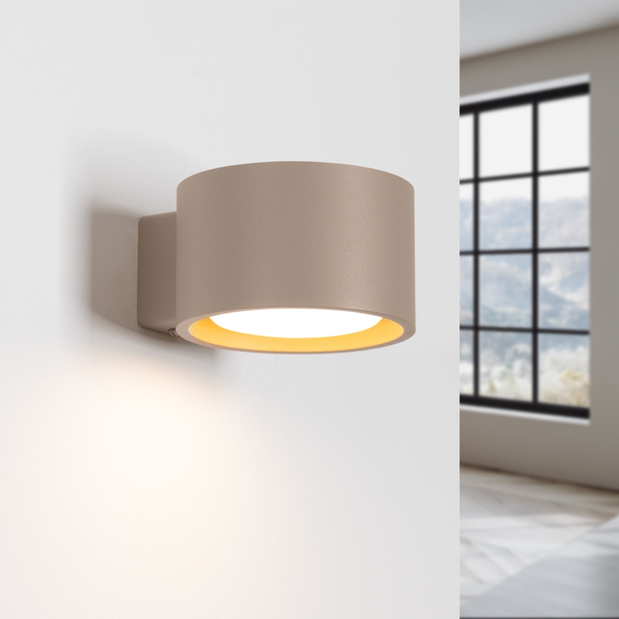 Nástenné svietidlo MODO 1xGX53/10W/230V taupe