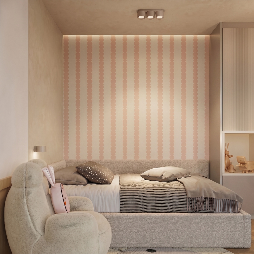Nástenné svietidlo MODO 1xGX53/10W/230V taupe