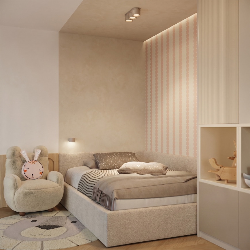 Nástenné svietidlo MODO 1xGX53/10W/230V taupe