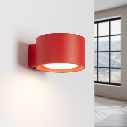 Nástenné svietidlo MODO 1xGX53/10W/230V červené