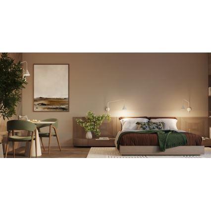 Nástenné svietidlo NOX 1xE14/10W/230V krémové