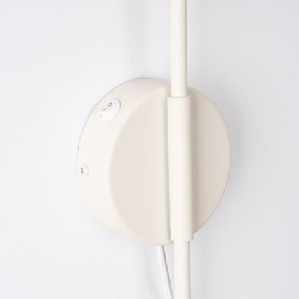 Nástenné svietidlo NOX 1xE14/10W/230V krémové