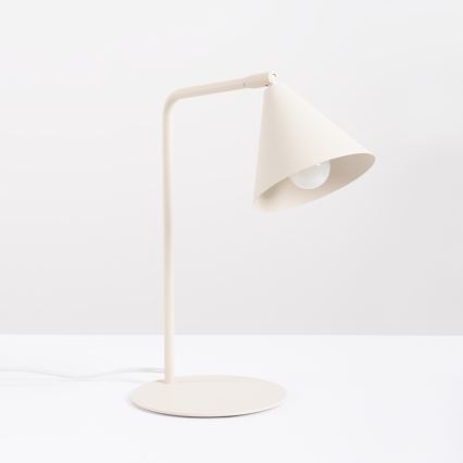 Stolná lampa NOX 1xE14/10W/230V krémová