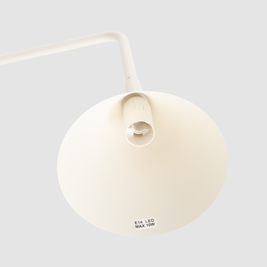 Stolná lampa NOX 1xE14/10W/230V krémová