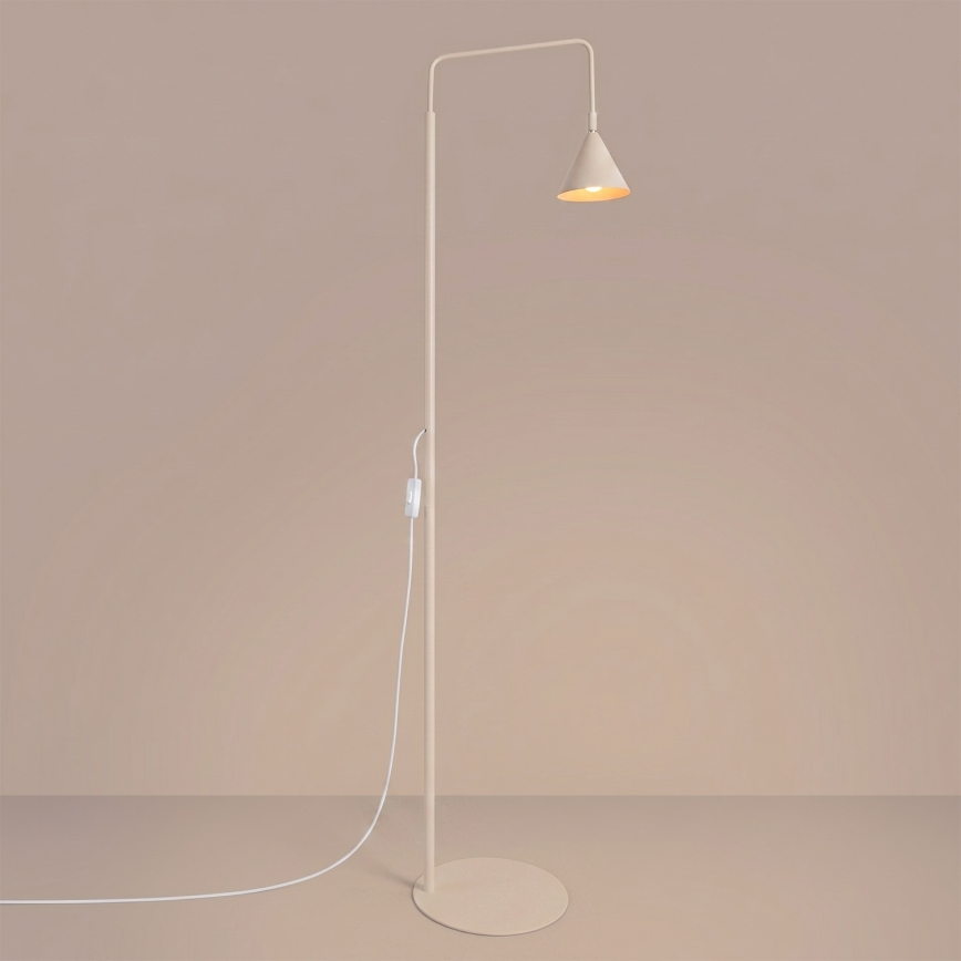 Stojacia lampa NOX 1xE14/10W/230V krémová