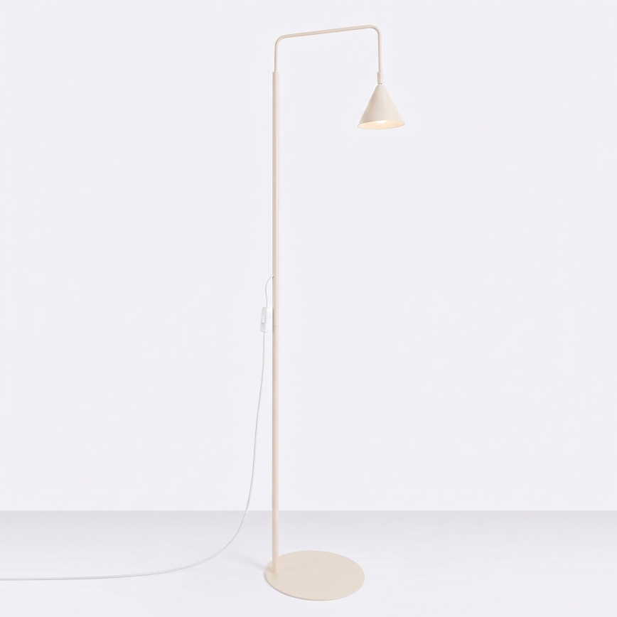 Stojacia lampa NOX 1xE14/10W/230V krémová