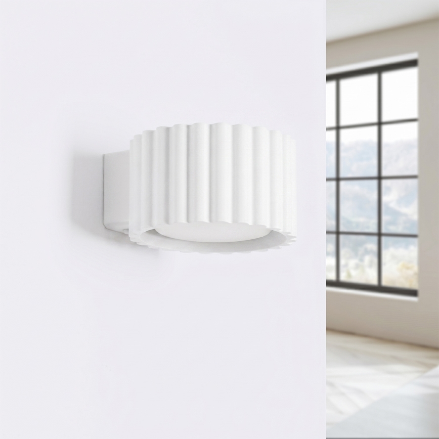 Nástenné svietidlo AURA 1xGX53/10W/230V biela