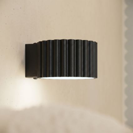 Nástenné svietidlo AURA 1xGX53/10W/230V čierne