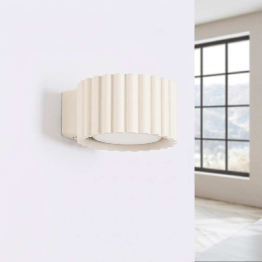 Nástenné svietidlo AURA 1xGX53/10W/230V krémové