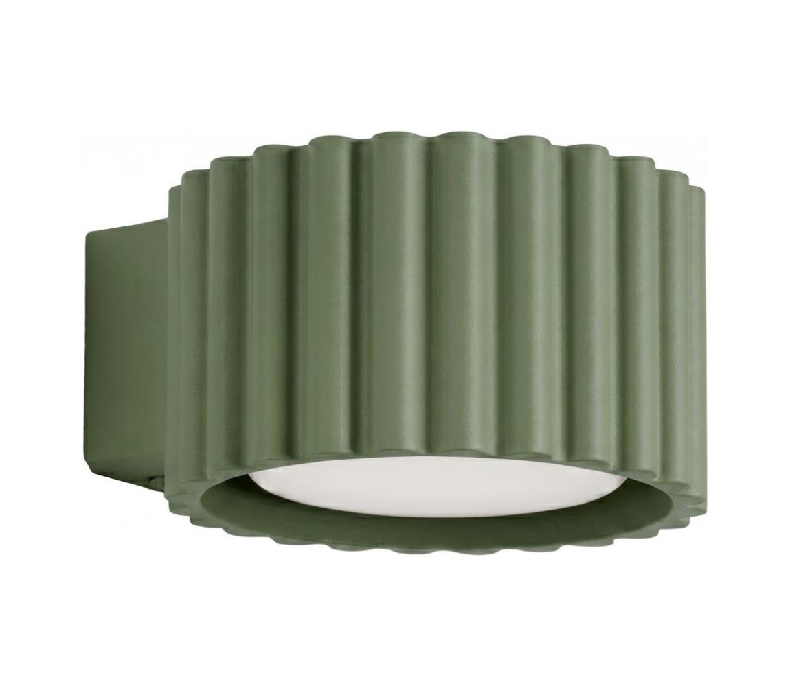 SL.2615 - Nástenné svietidlo AURA 1xGX53/10W/230V zelené SL.2615