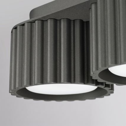 Bodové svietidlo AURA 3xGX53/10W/230V čierna