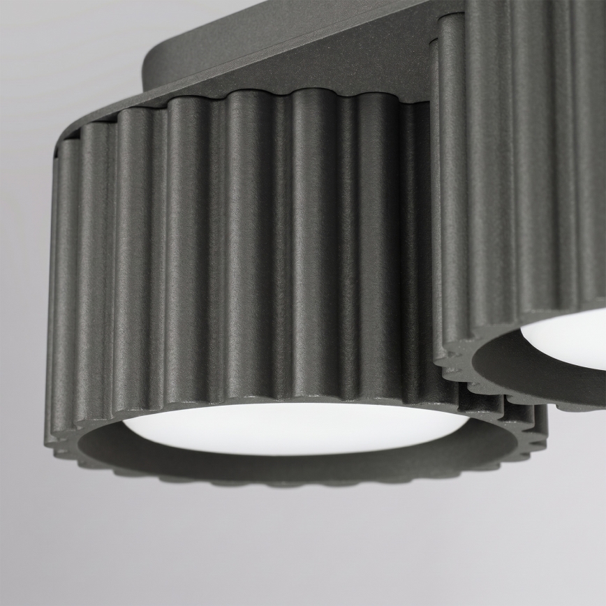 Bodové svietidlo AURA 3xGX53/10W/230V čierna