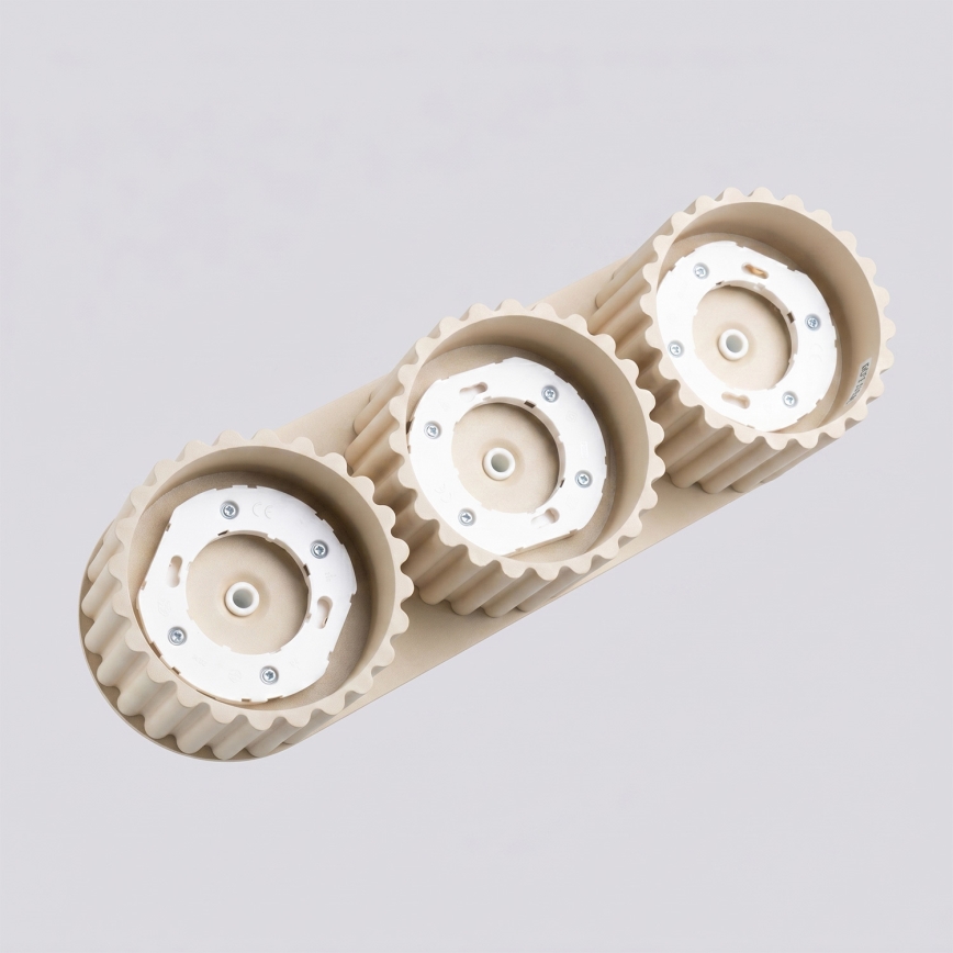 Bodové svietidlo AURA 3xGX53/10W/230V krémové
