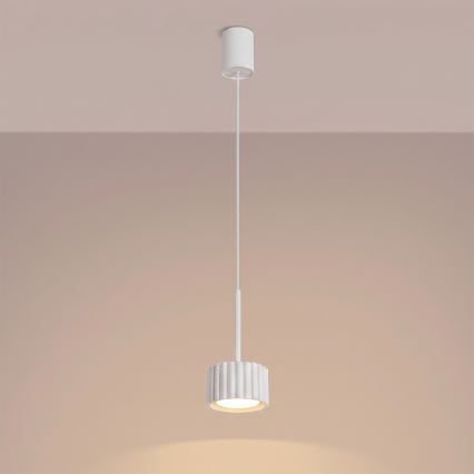 Luster na lanku AURA 1xGX53/10W/230V biely