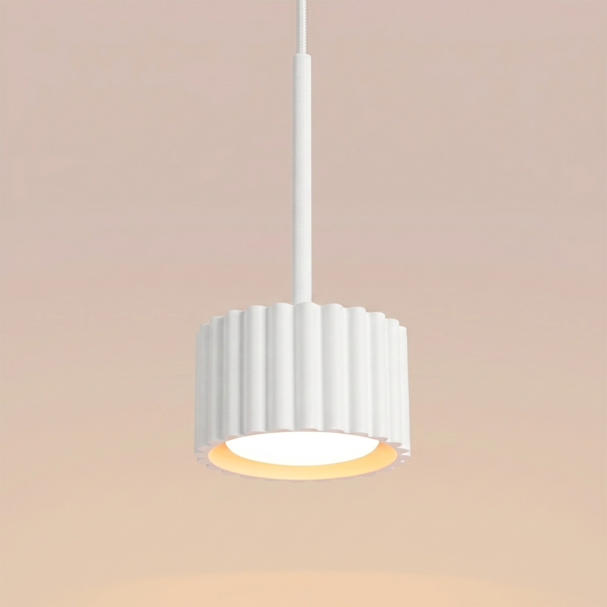 Luster na lanku AURA 1xGX53/10W/230V biely