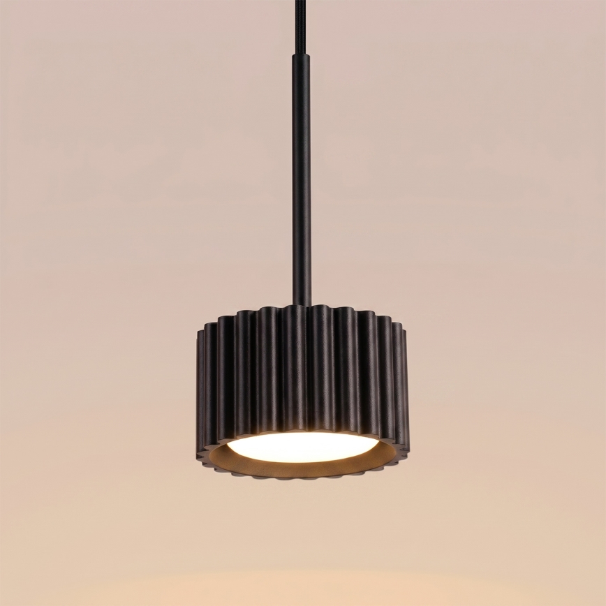 Luster na lanku AURA 1xGX53/10W/230V čierna