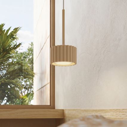 Luster na lanku AURA 1xGX53/10W/230V krémový