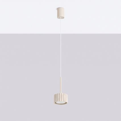 Luster na lanku AURA 1xGX53/10W/230V krémový