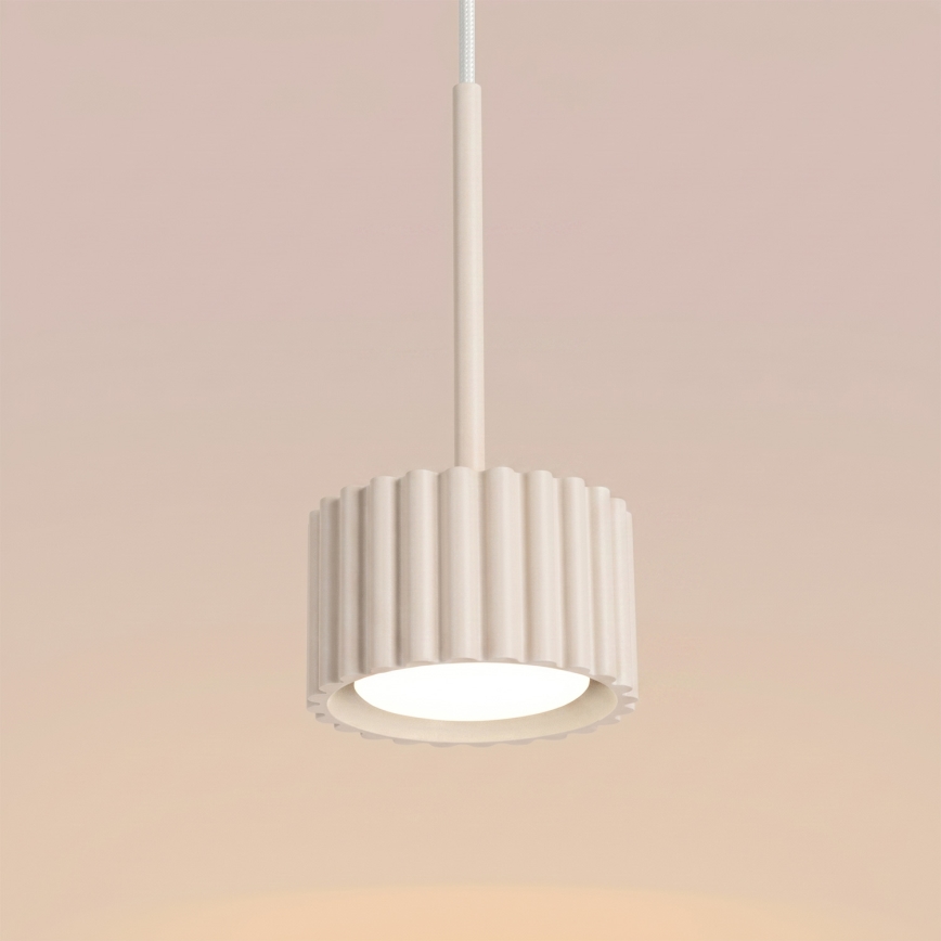 Luster na lanku AURA 1xGX53/10W/230V krémový