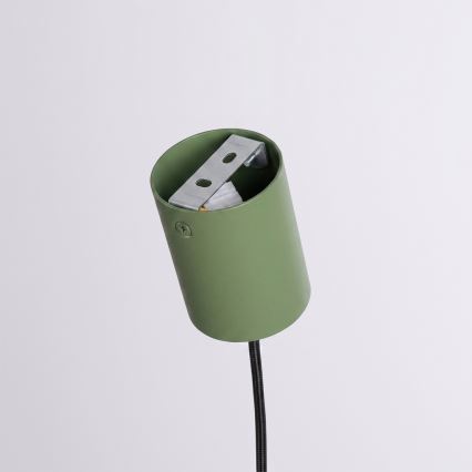 Závesný luster AURA na lanku 1xGX53/10W/230V zelený